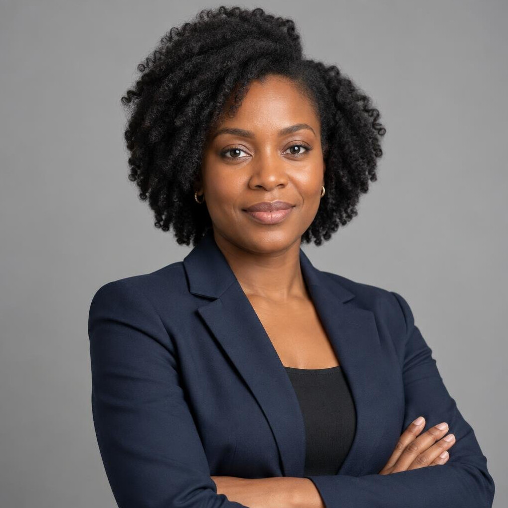 Portrait of a professional woman in a blazer